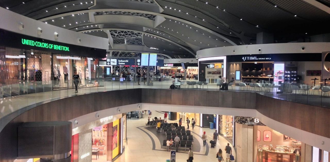 Japan Airlines FCO Terminal