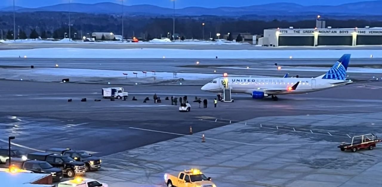 United Airlines BTV Terminal