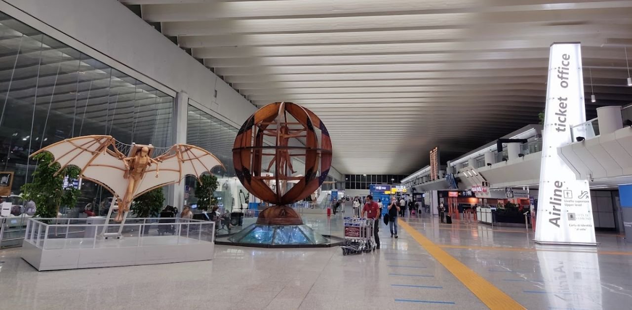 SAS Airlines FCO Terminal