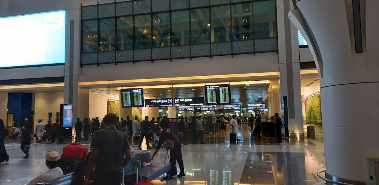 Saudia Airlines MCT Terminal