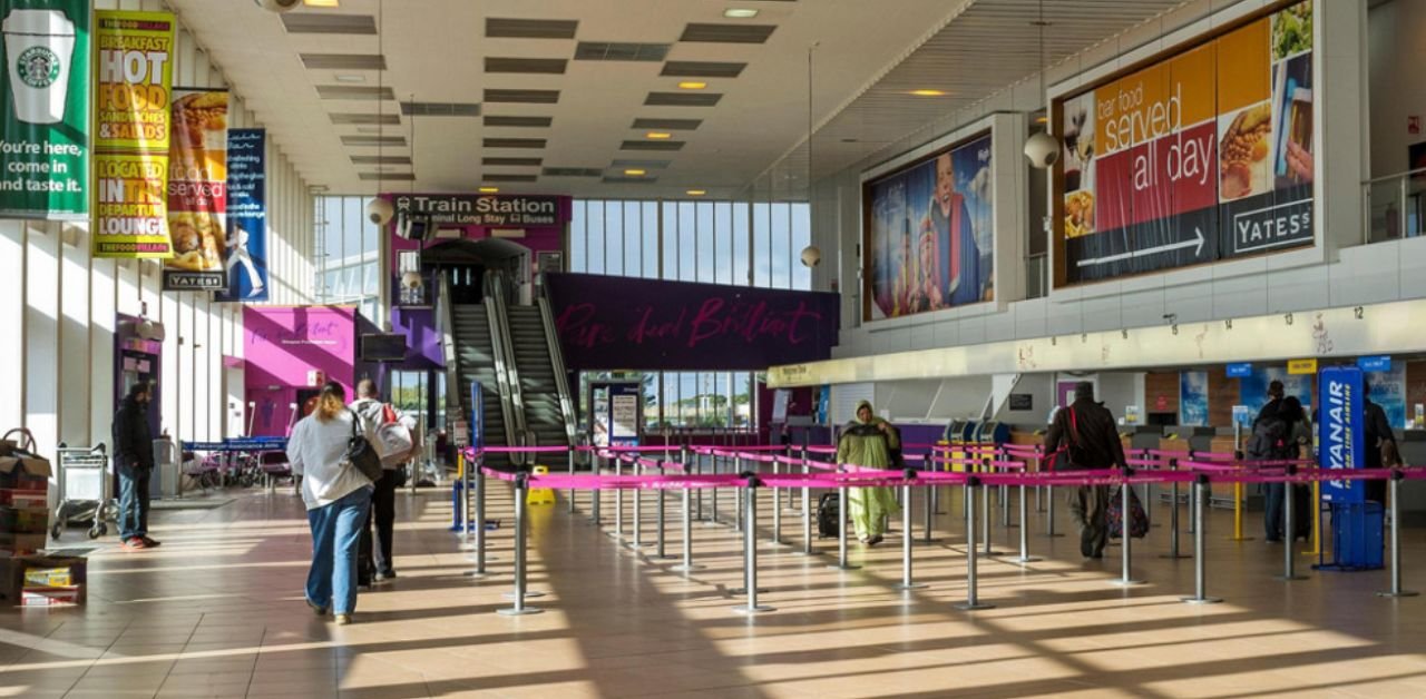 KLM Airlines GLA Terminal