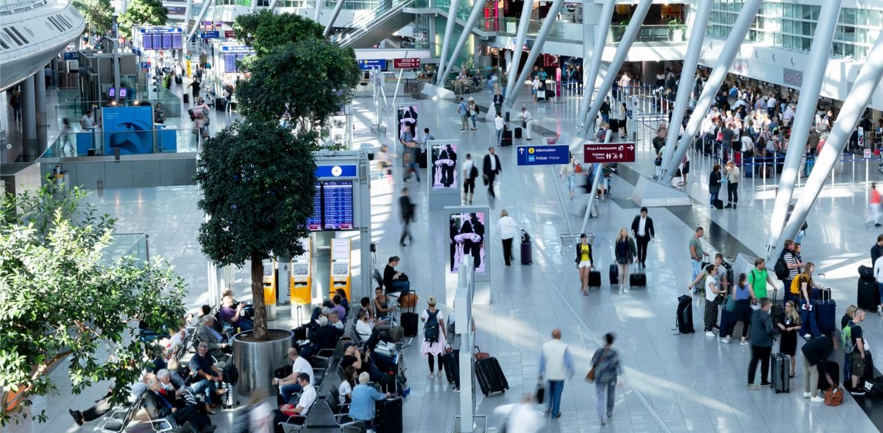 Lufthansa Airlines DUS Terminal