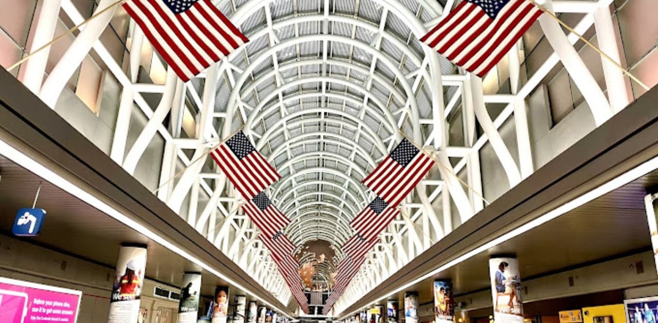 Lufthansa Airlines ORD Terminal