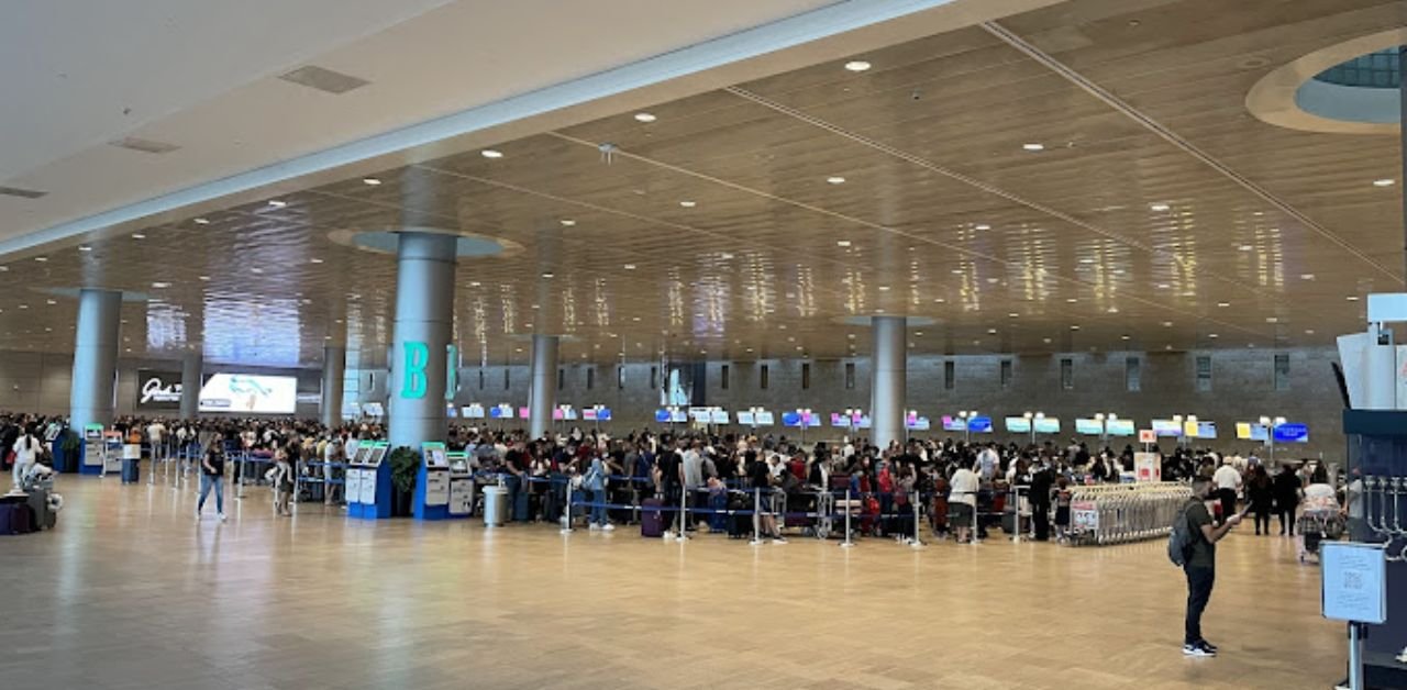 Lufthansa Airlines TLV Terminal