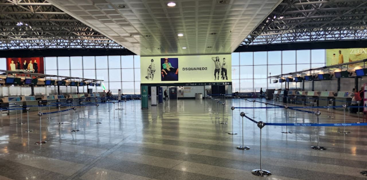 Singapore Airlines MXP Terminal