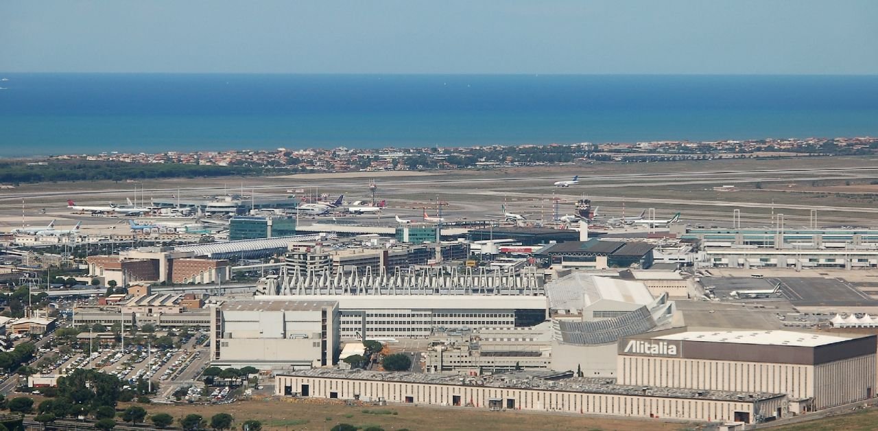 Egyptair Airlines FCO Terminal